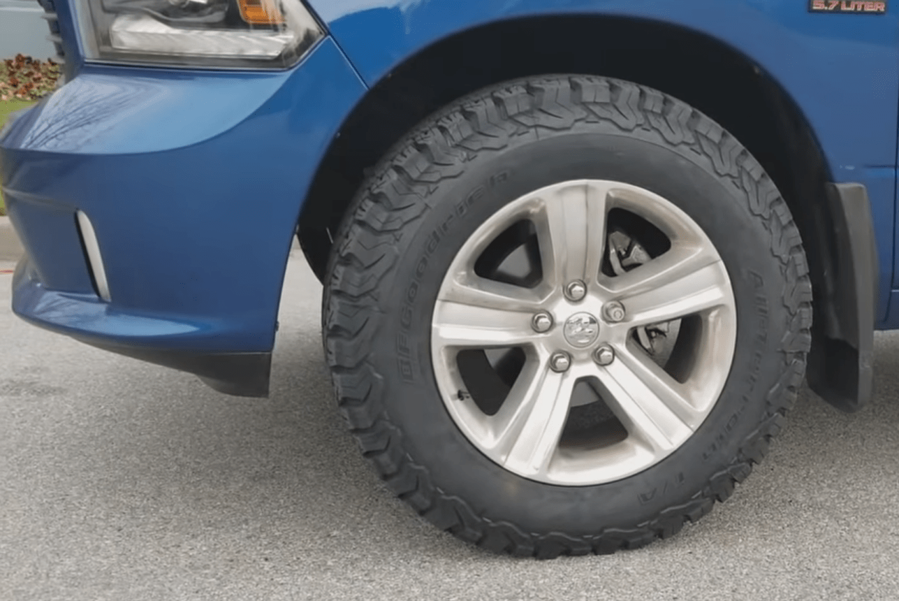 Biggest Stock Tire Size You Can Put On Truck Without Lifting (and With