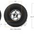 30X9R15 conversion to metric size